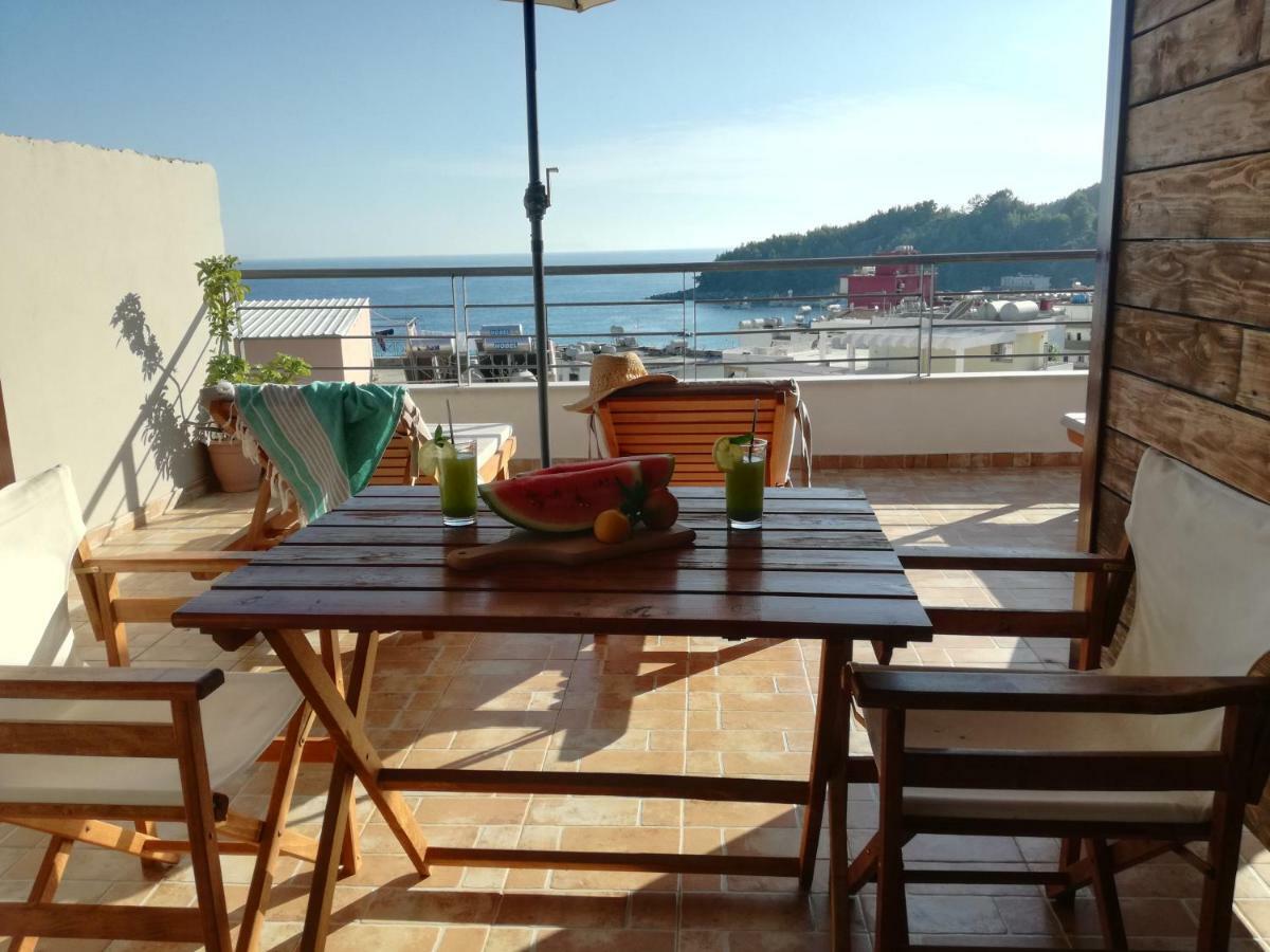 Bourbos Summer Rooms Himare Buitenkant foto