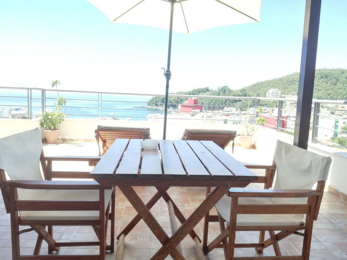 Bourbos Summer Rooms Himare Buitenkant foto